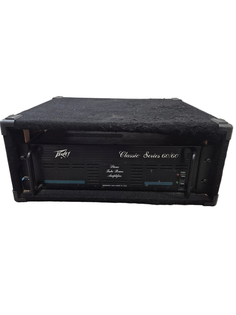 Peavey Classic Series 60/60 - Stereo Tube Power Amp - Good w/ Power Supply - Image 1