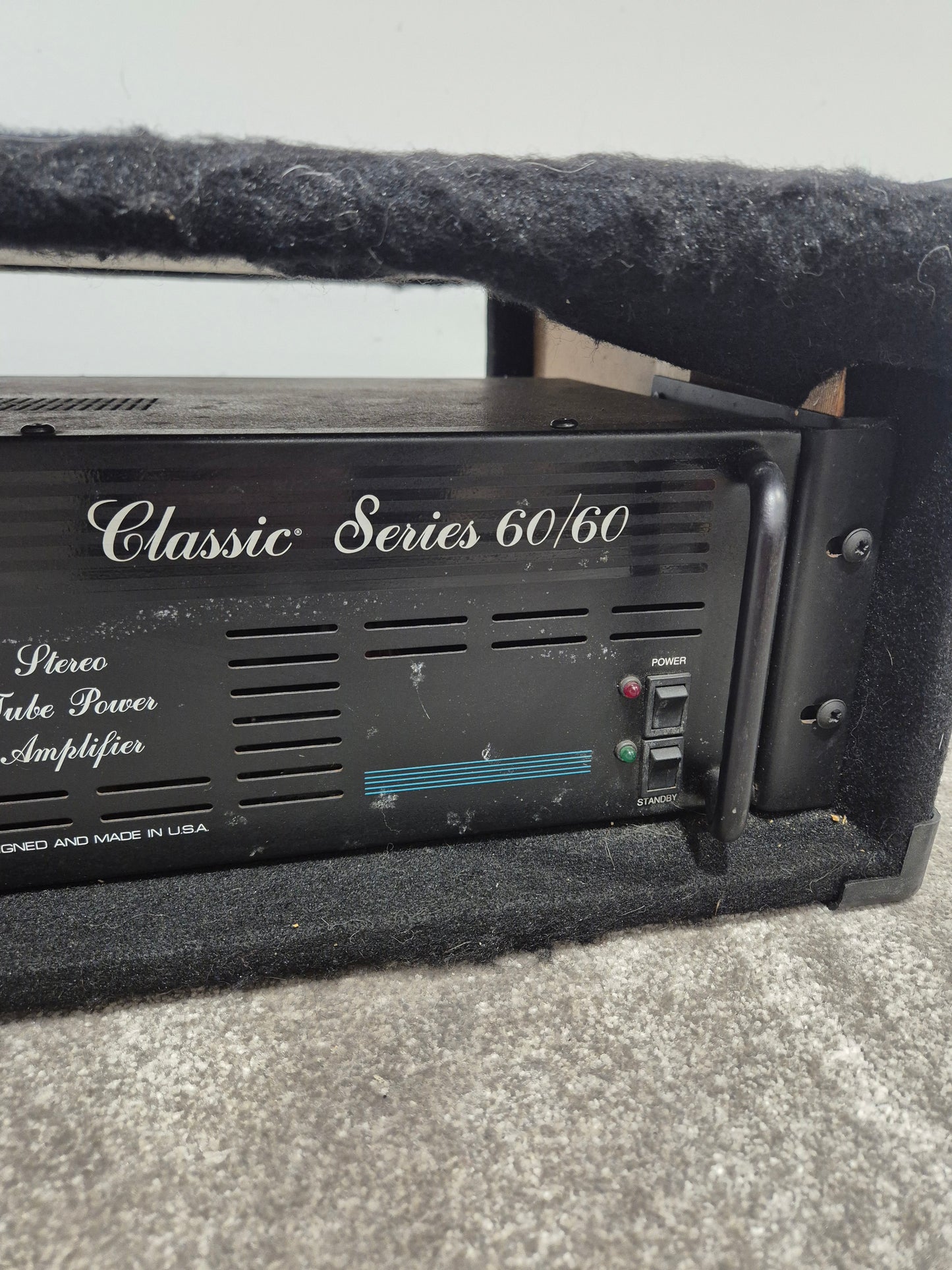 Peavey Classic Series 60/60 - Stereo Tube Power Amp - Good w/ Power Supply