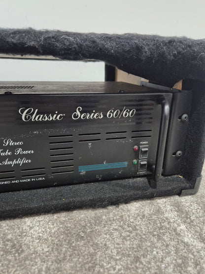 Peavey Classic Series 60/60 - Stereo Tube Power Amp - Good w/ Power Supply
