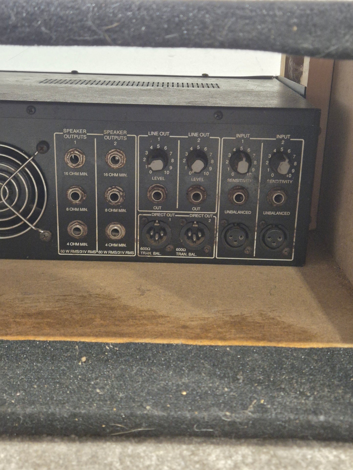 Peavey Classic Series 60/60 - Stereo Tube Power Amp - Good w/ Power Supply