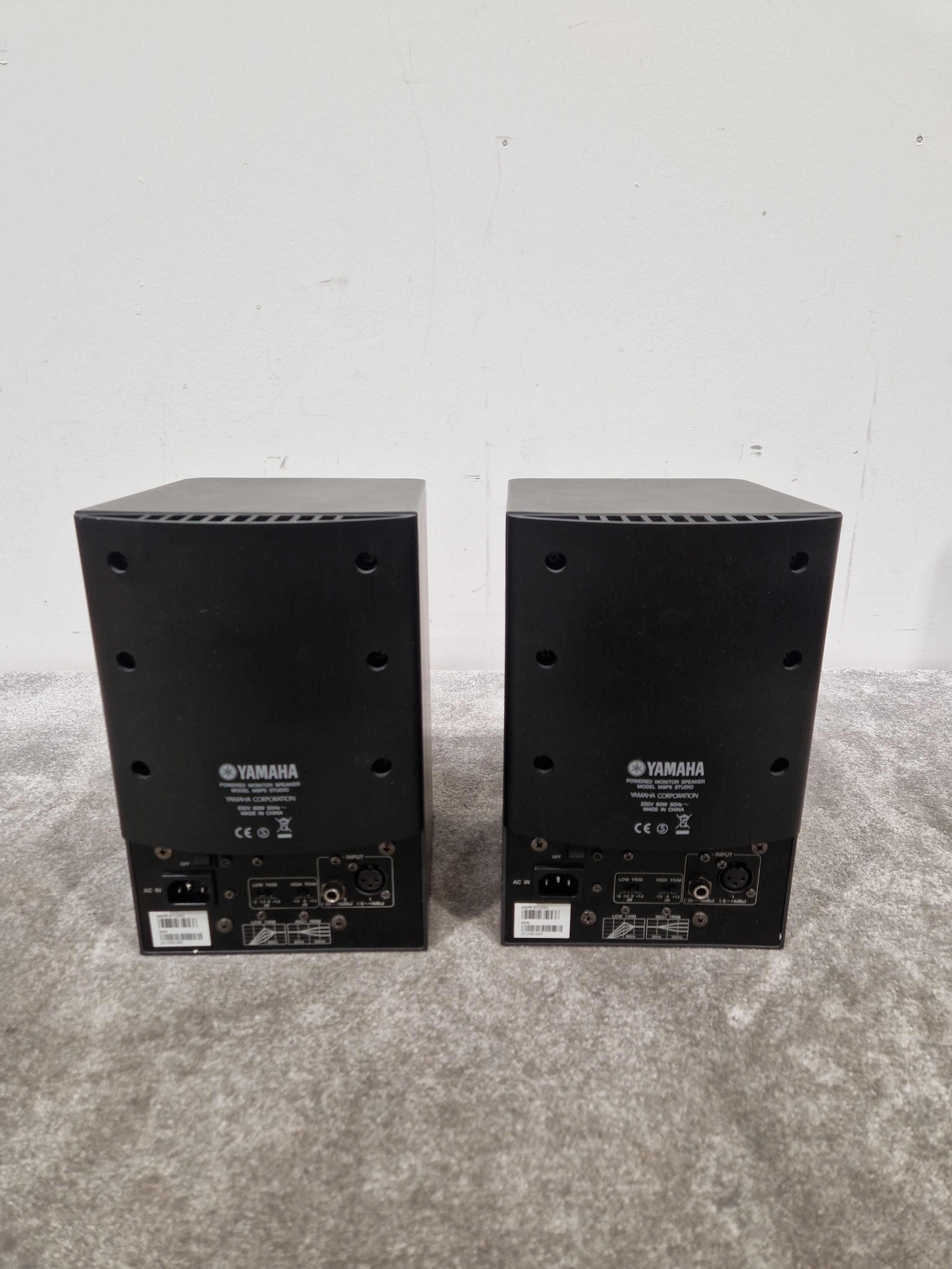 Yamaha MSP5 Speakers - Compact Studio Monitors - Excellent w