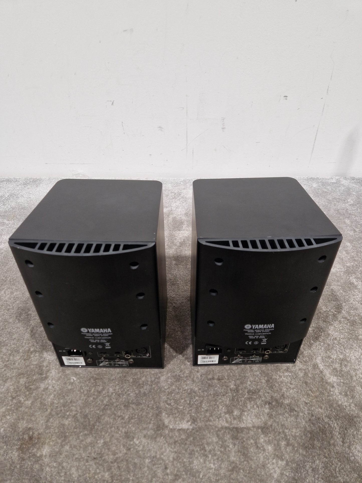 Yamaha MSP5 Speakers - Compact Studio Monitors - Excellent w/ Original Box & Power Supply