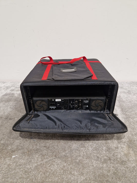 Crest Audio CA6 Power Amplifier - High-Performance Sound - Excellent w/ Rackmounted Soft Case