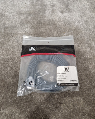 Kramer C-d9f/Open-50 Cable - High-Performance Audio - Excellent w/ Original Packet