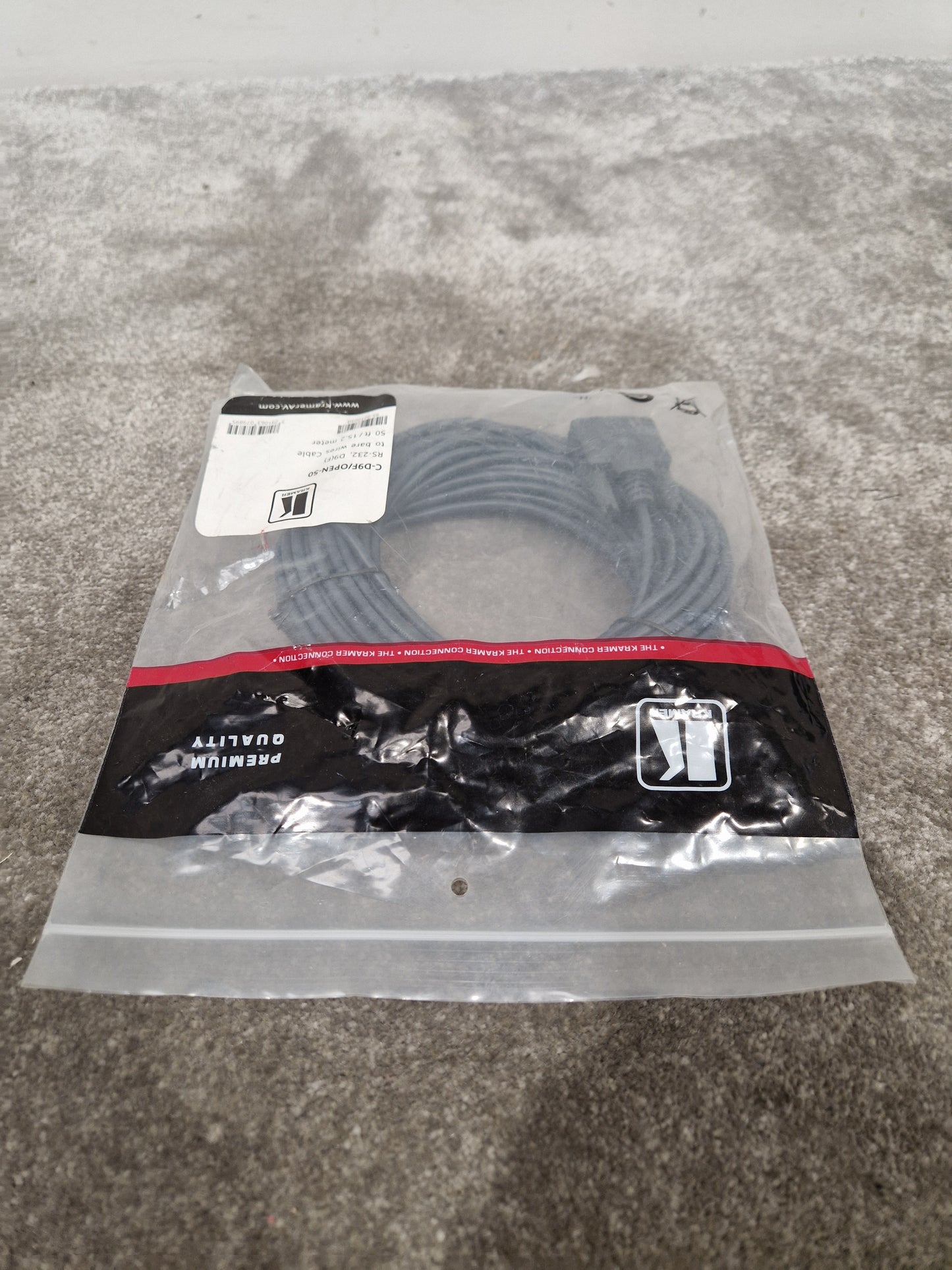 Kramer C-d9f/Open-50 Cable - High-Performance Audio - Excellent w/ Original Packet