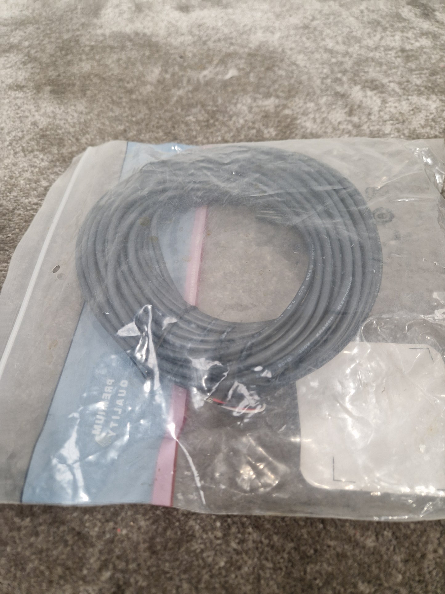 Kramer C-d9f/Open-50 Cable - High-Performance Audio - Excellent w/ Original Packet