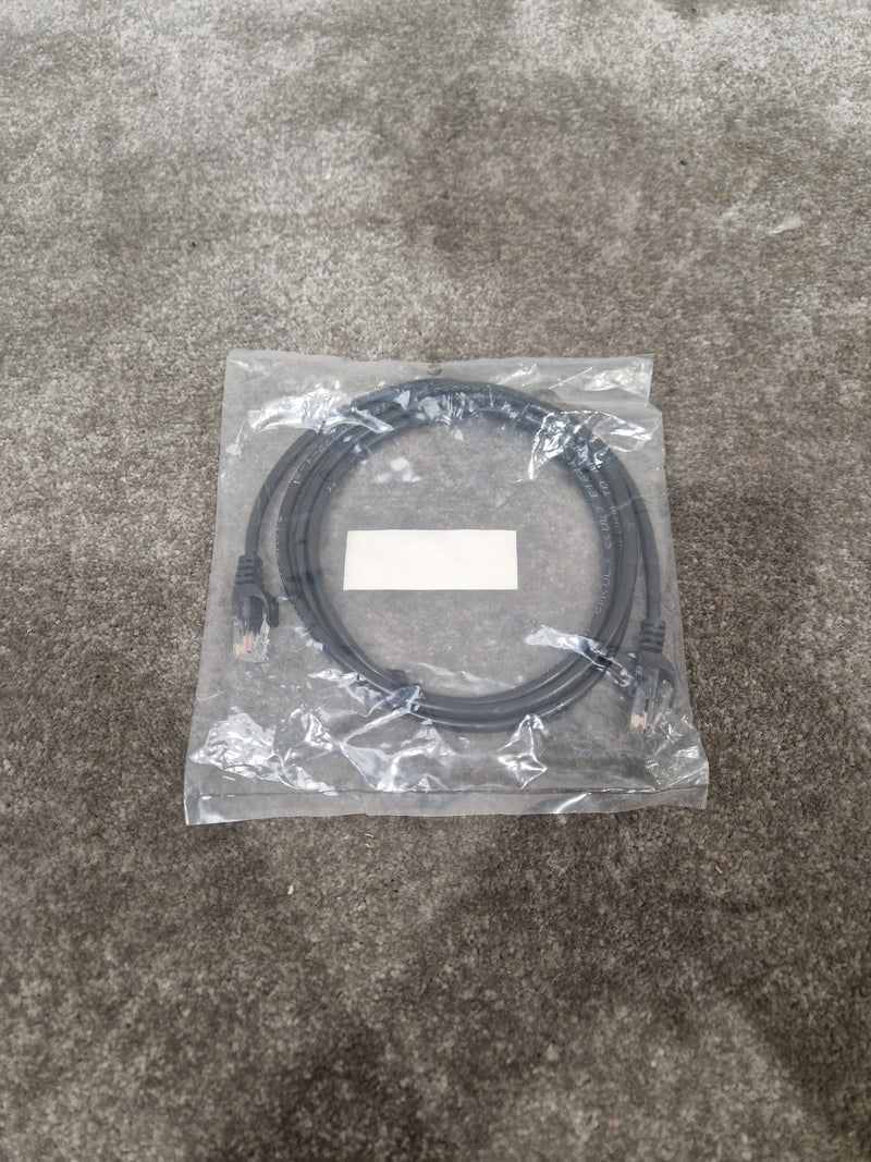 Cat Ethernet Cable 5FT Black - High-Speed Data Transfer - Excellent w/ Original Packet - Image 2