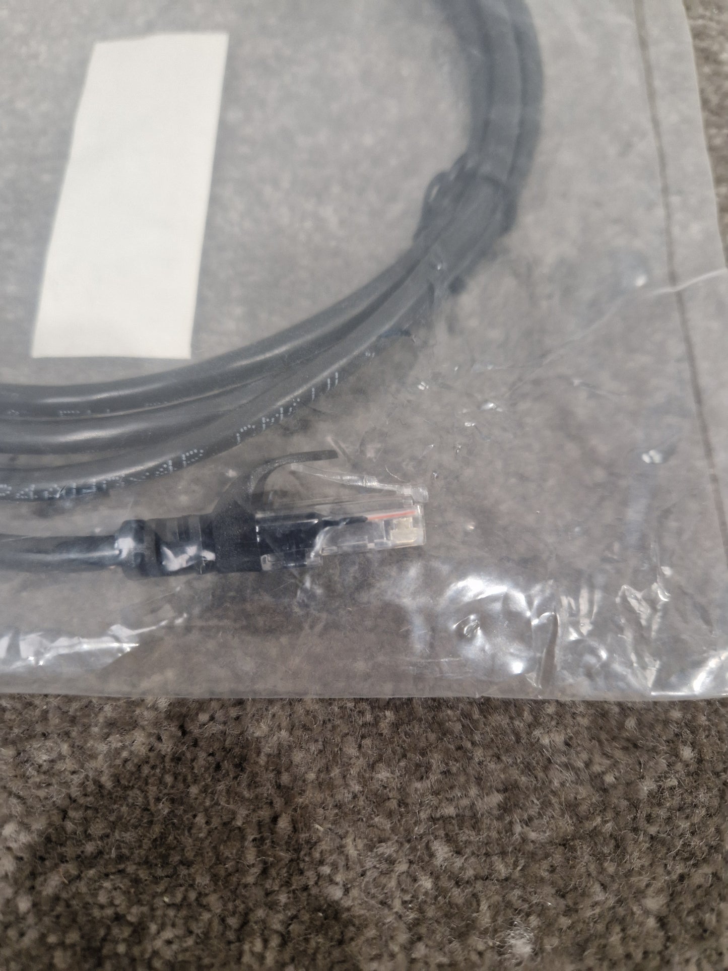 Cat Ethernet Cable 5FT Black - High-Speed Data Transfer - Excellent w/ Original Packet