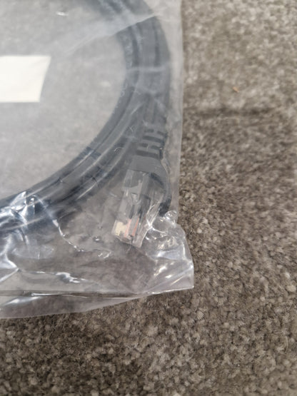 Cat Ethernet Cable 5FT Black - High-Speed Data Transfer - Excellent w/ Original Packet