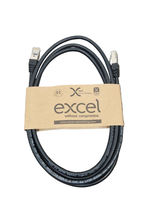Excel CAT6A 2M Ethernet Cable - High-Speed Data Transfer - Excellent w/ Original packet