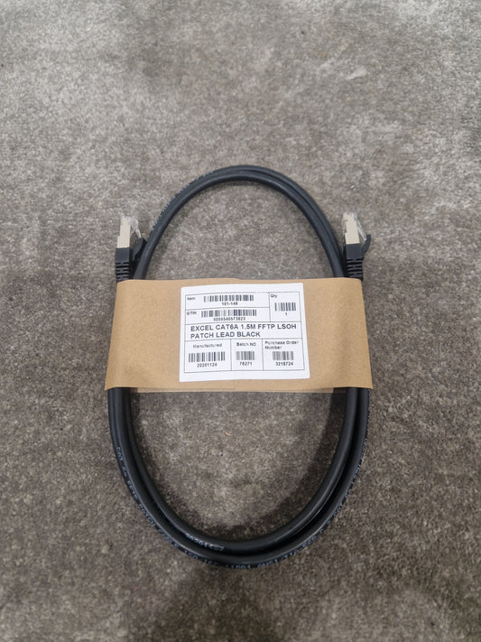 Excel CAT6A 1.5M Ethernet Cable - High-Speed Data Transfer - Excellent w/ Original packet