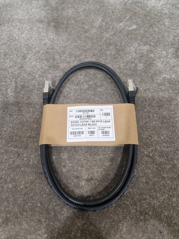 Excel CAT6A 1.5M Ethernet Cable - High-Speed Data Transfer - Excellent w/ Original packet