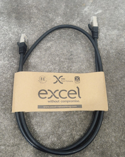 Excel CAT6A 1M Ethernet Cable - High-Speed Data Transfer - Excellent w/ Original packet