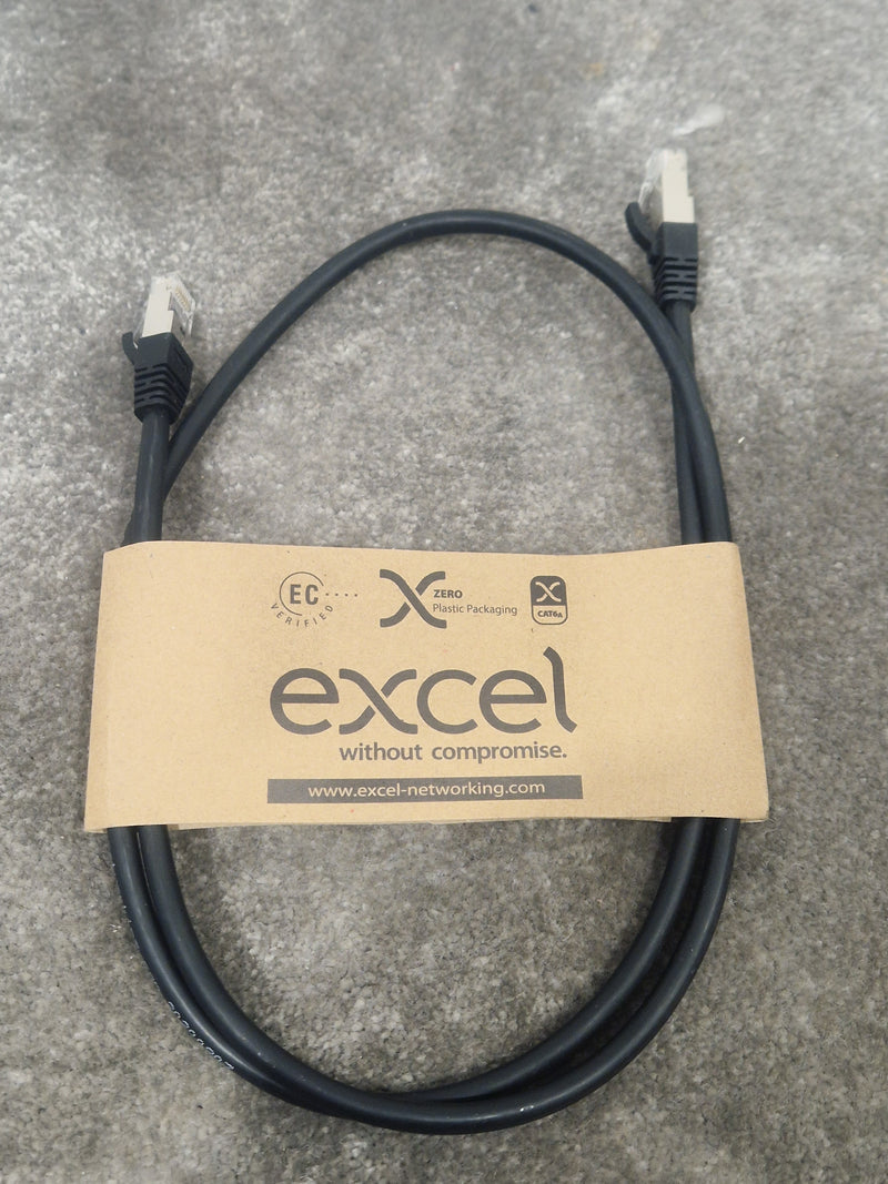 Excel CAT6A 1M Ethernet Cable - High-Speed Data Transfer - Excellent w/ Original packet - Image 1