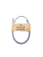 Excel CAT6A 1M Ethernet Cable Grey - High-Speed Data Transfer - Excellent w/ Original packet - Image 1