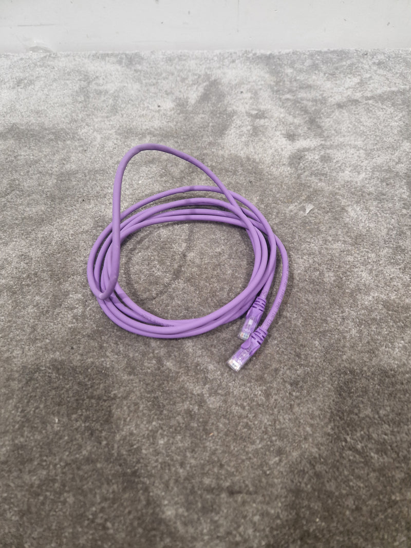 5FT Purple Ethernet Cable - High-Speed Data Transfer - Excellent - Image 2