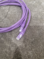 5FT Purple Ethernet Cable - High-Speed Data Transfer - Excellent - Image 3