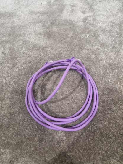 5FT Purple Ethernet Cable - High-Speed Data Transfer - Excellent