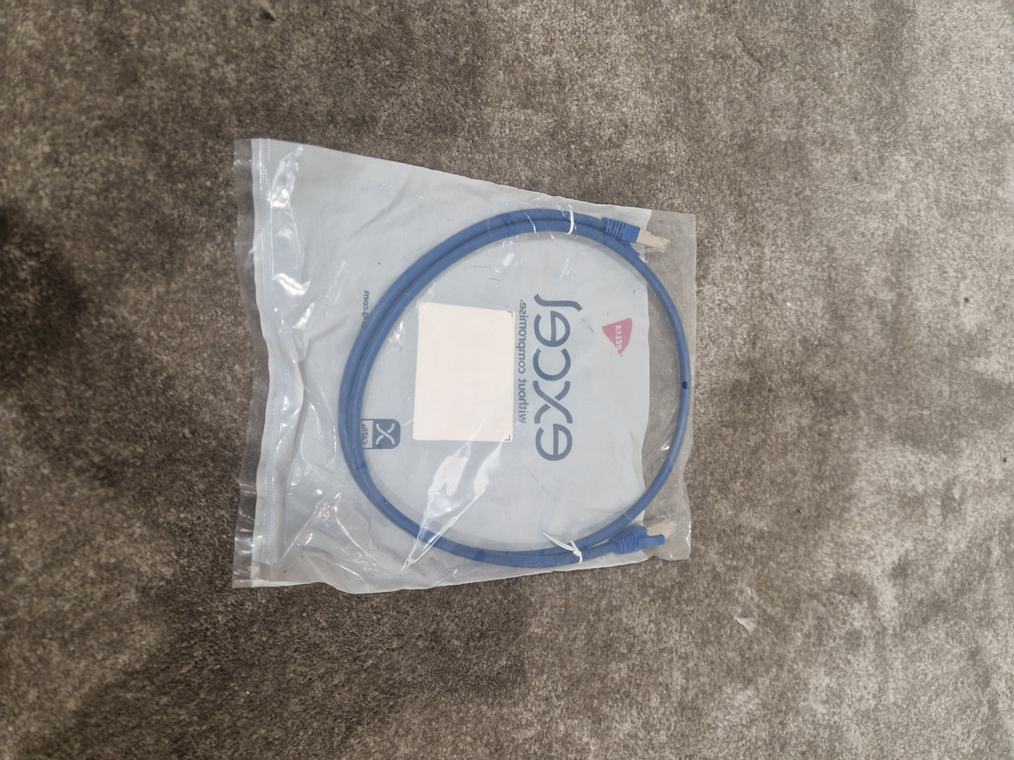 1M Excel Blue Ethernet Cable - High-Speed CAT6 - Excellent w/ Original Packing