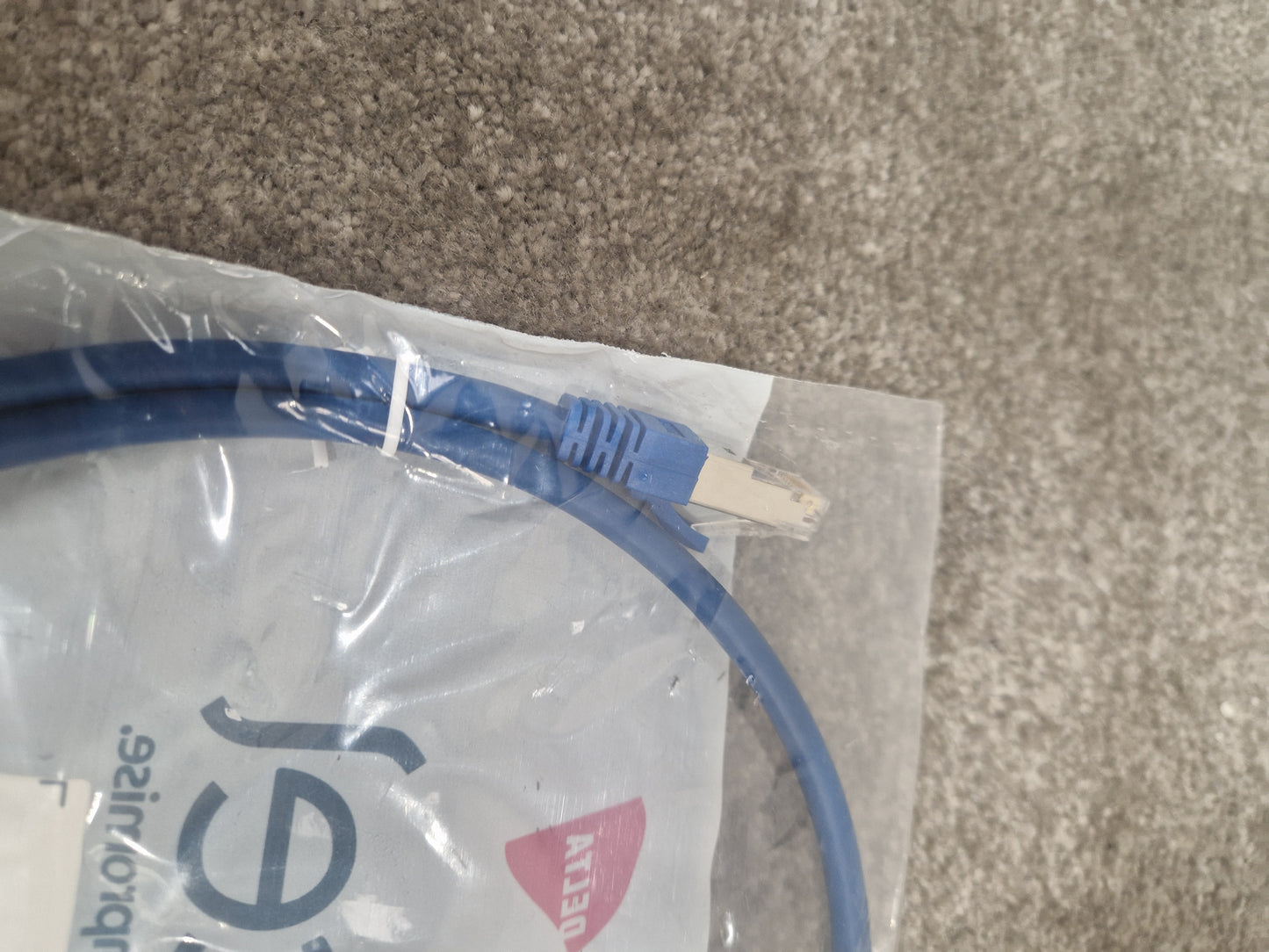 1M Excel Blue Ethernet Cable - High-Speed CAT6 - Excellent w/ Original Packing