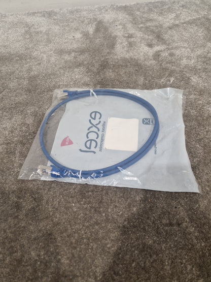 1M Excel Blue Ethernet Cable - High-Speed CAT6 - Excellent w/ Original Packing