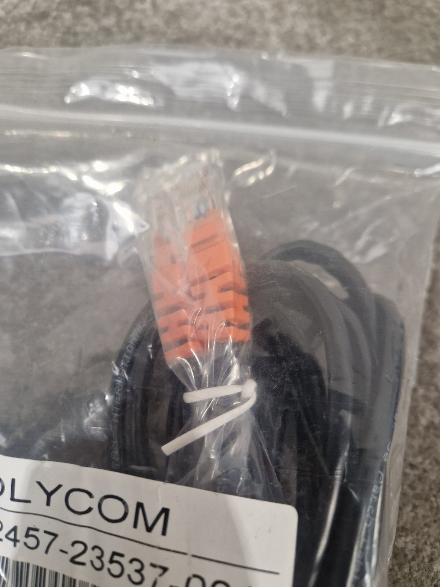 Polycom 3.66M Ethernet Cable - High-Speed Data Transfer - Excellent w/ Original Packing