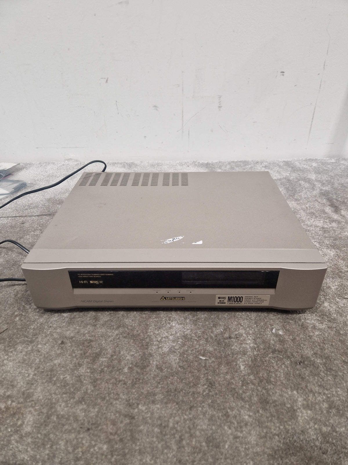 Mitsubishi M-1000 - Vintage Tape Deck - Spares or Repair w/ Power Supply