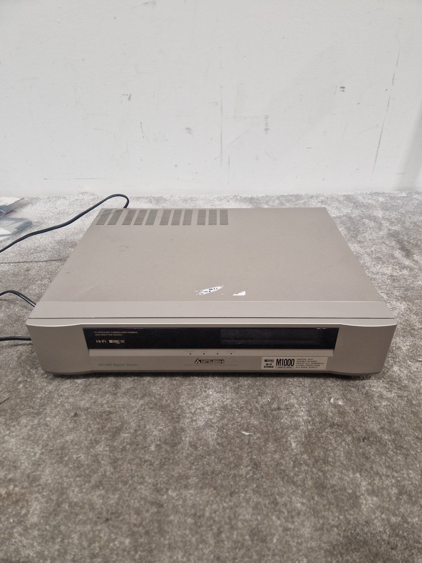 Mitsubishi M-1000 - Vintage Tape Deck - Spares or Repair w/ Power Supply