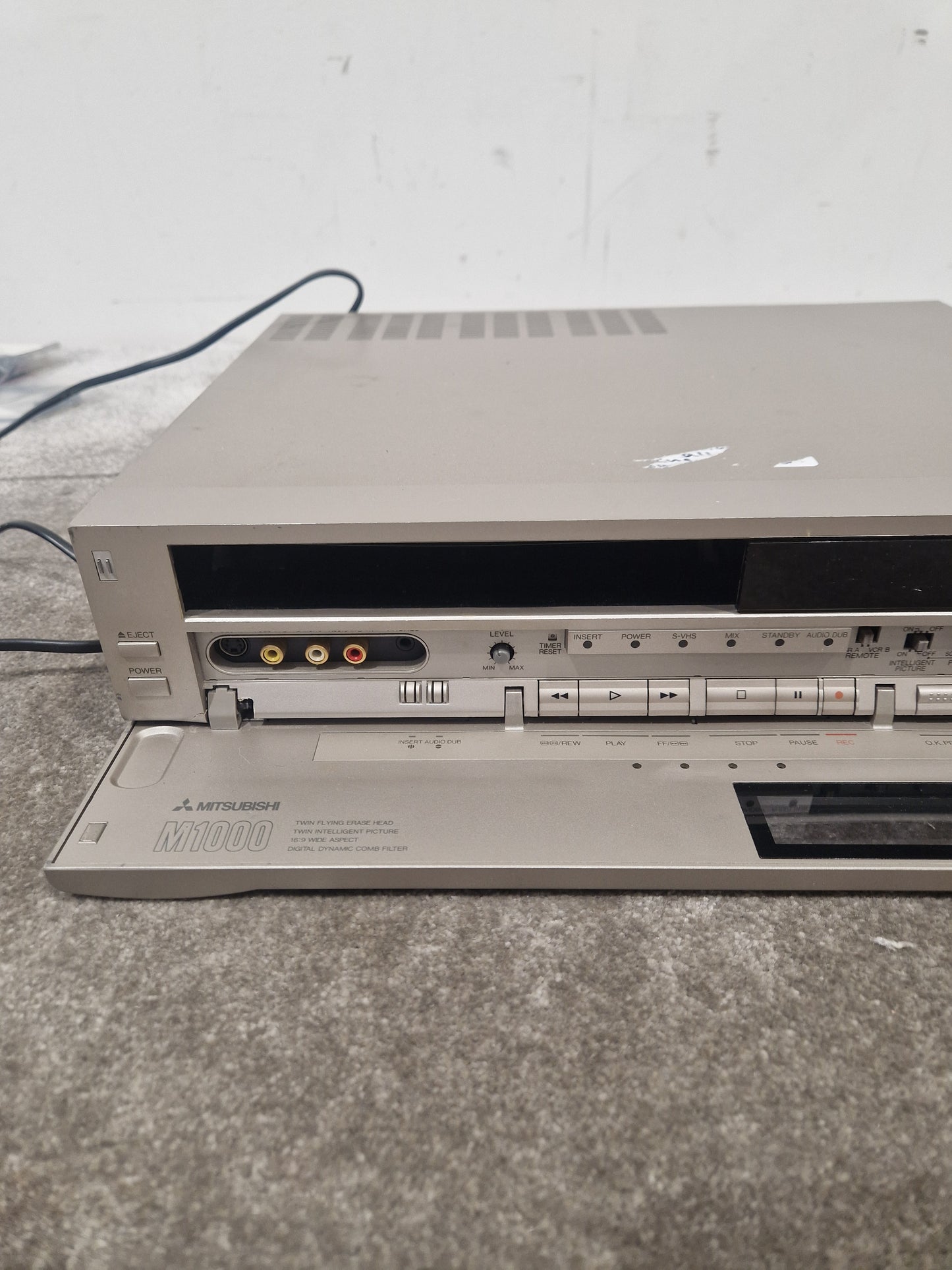 Mitsubishi M-1000 - Vintage Tape Deck - Spares or Repair w/ Power Supply