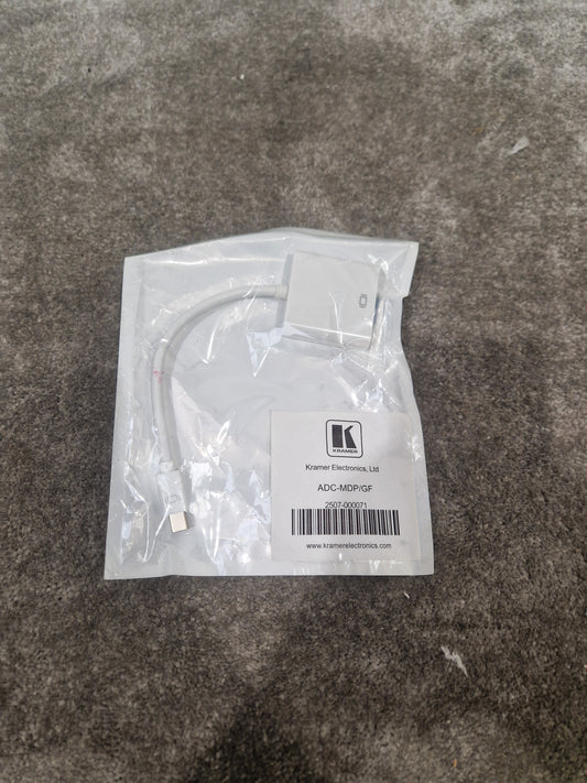Kramer Adc-mdp/Gf Cable - High-Quality Video Adapter - Excellent w/ Original packaging