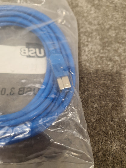 Fairline 5M USB Cable Blue - High-Speed Data Transfer - Excellent w/ Original packaging