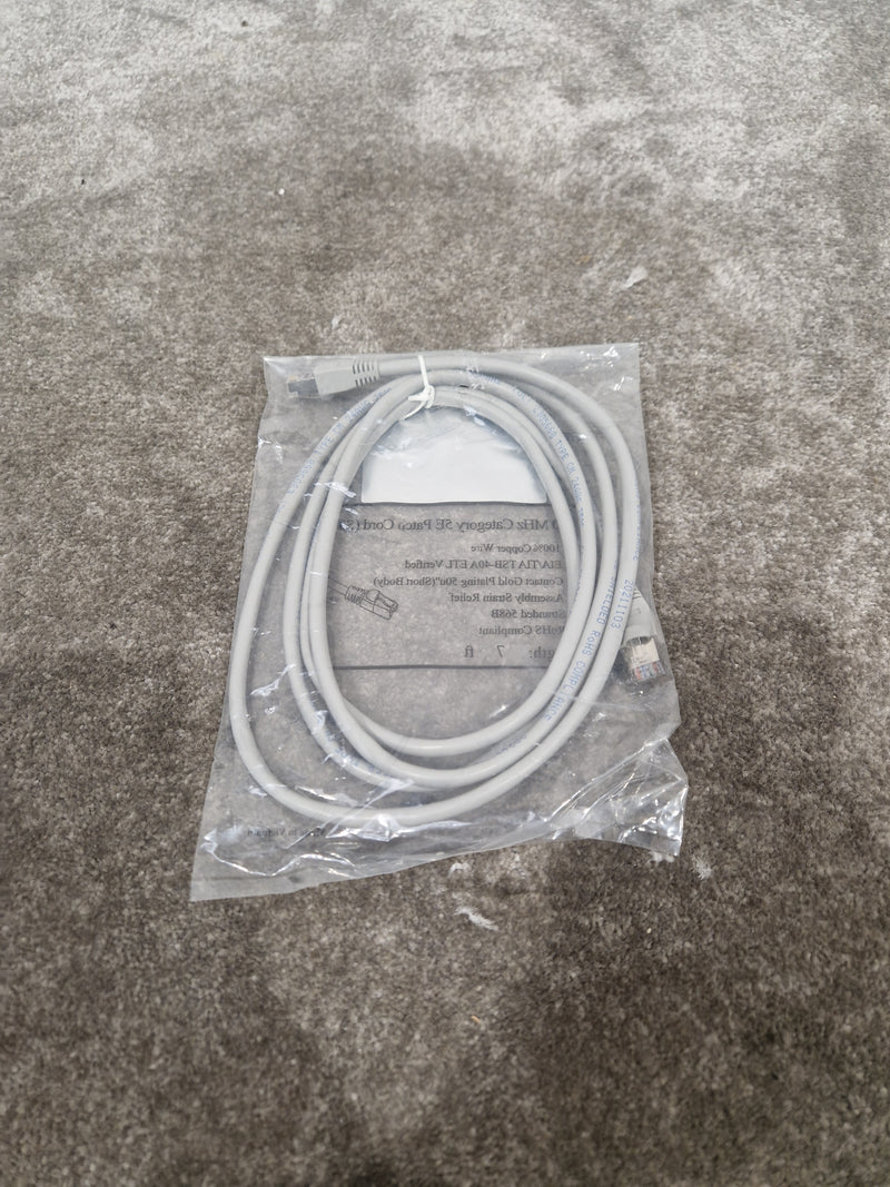 Grey 7FT Long Ethernet Cable - High-Speed Data Transfer - Excellent w/ Original packaging - Image 8