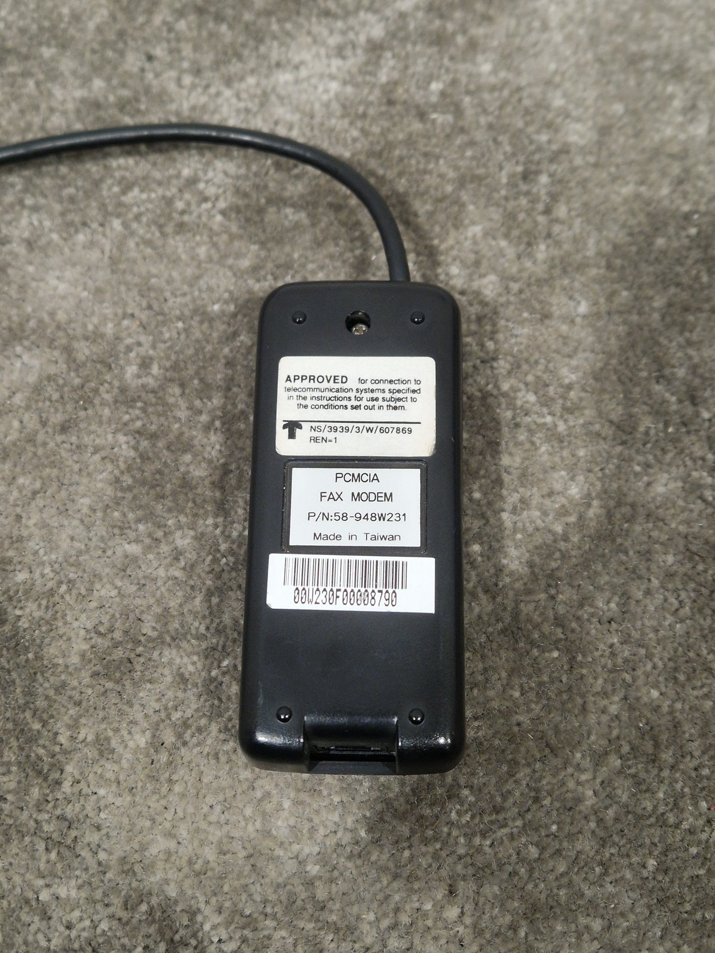 PCMCIA FAX MODEM - High-Speed Data Transfer - Excellent