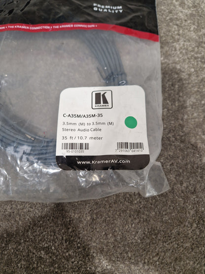 Kramer C-A35M/A35M-35 Cable - High-Performance Audio Cable - Excellent w/ Original packaging