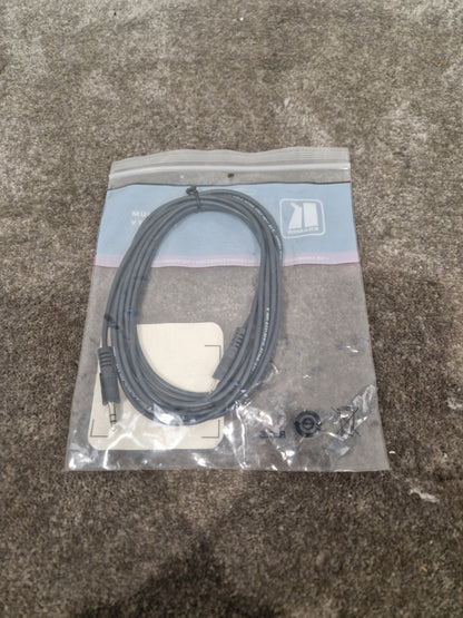 Kramer C-A35M/A35M-10 3.5mm TO 3.5mm Cable - High-Fidelity Audio Transfer - Excellent w/ Original packaging