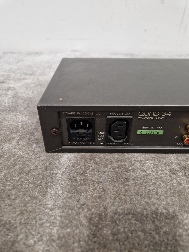 Quad 34 Control Unit - Classic Preamp Design - Good - Image 6