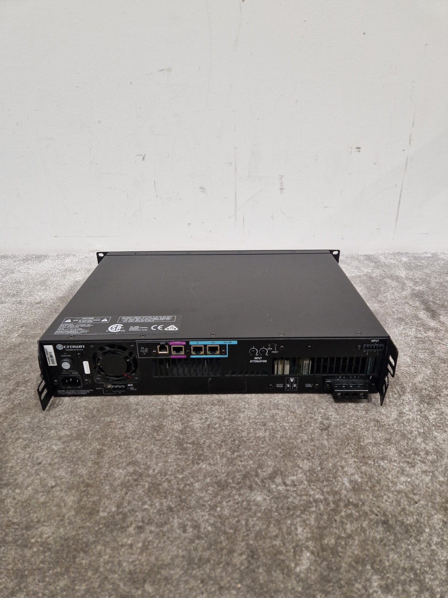 Crown DCI 2|1250N - Network Amplifier - Excellent w/ Power Supply