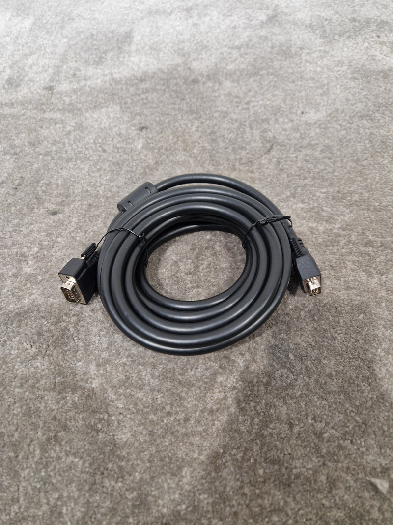 Unbranded VGA Cable 15FT - High-Resolution Video - Excellent - Image 1