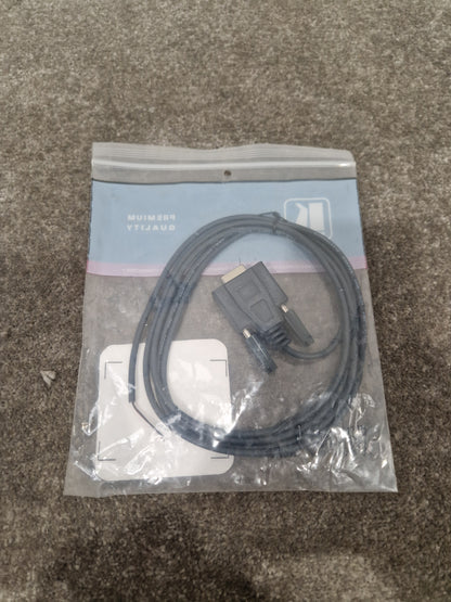 Kramer RS-232 D9(f) TO Bare Wires Cable 6FT - High-Quality Signal Transfer - Excellent w/ Original Packaging