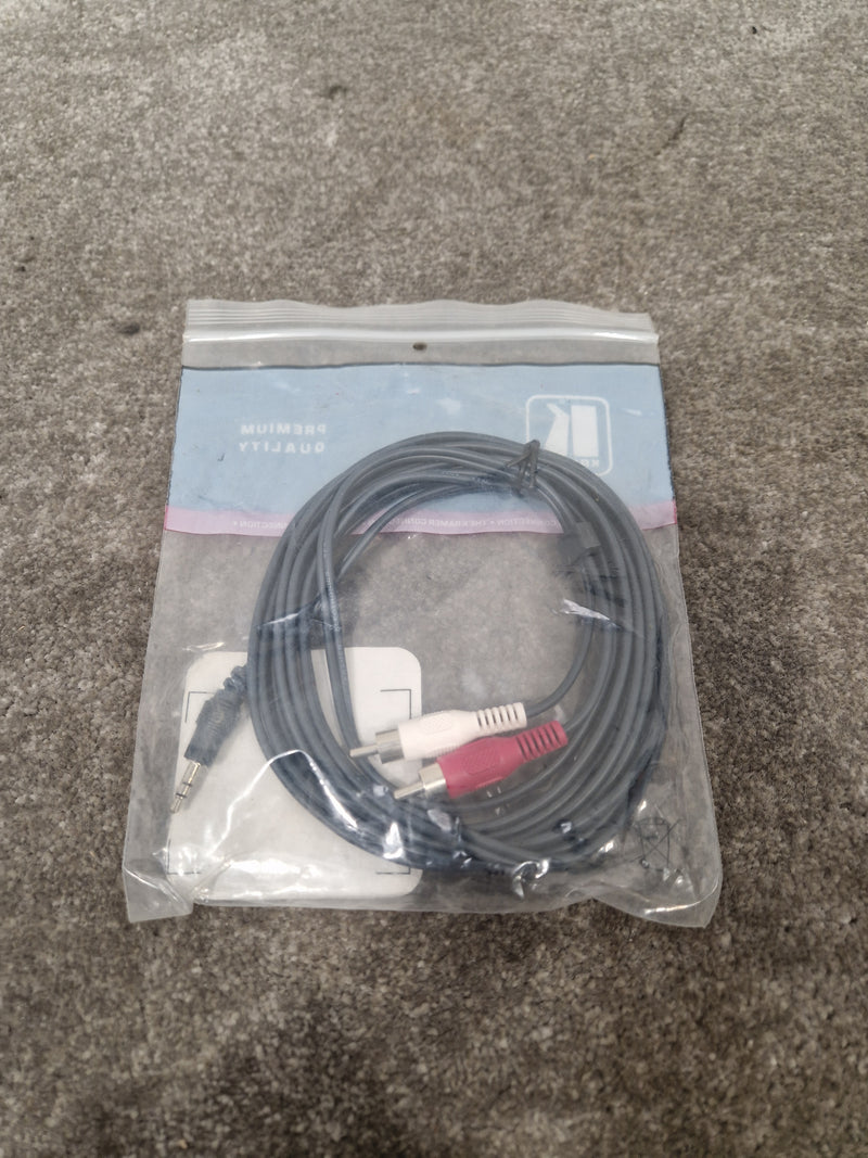 Kramer 3.5mm TO 2 RCA 10FT - Audio Cable Adapter - Excellent w/ Original Packaging - Image 6