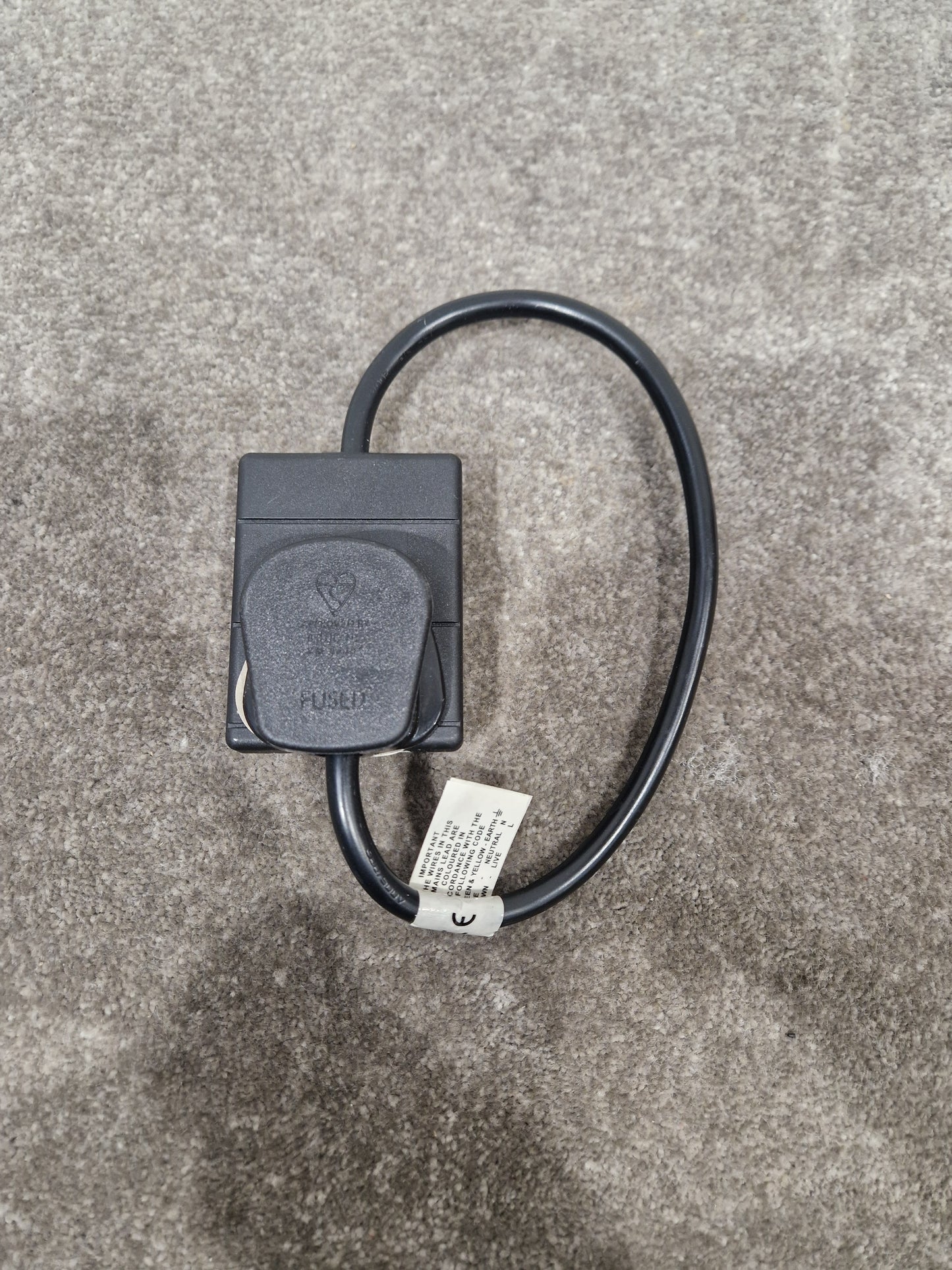 PRO-ELEC Extension Lead One Gang 0.5m - Compact Power Extension - Excellent w/ Original Packaging