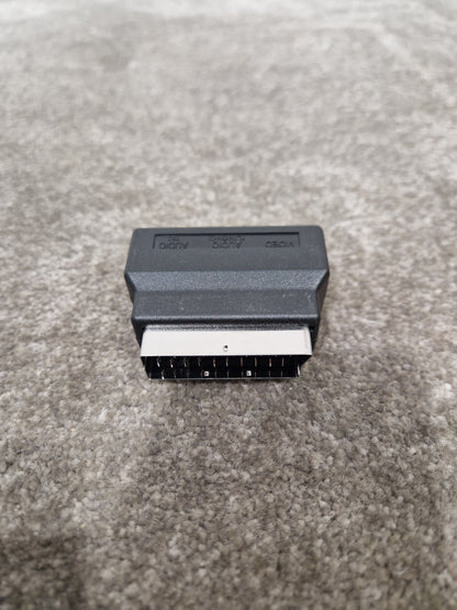 SCART RCA Adaptor Set OF 4 - High-Fidelity Audio Connectors - Excellent