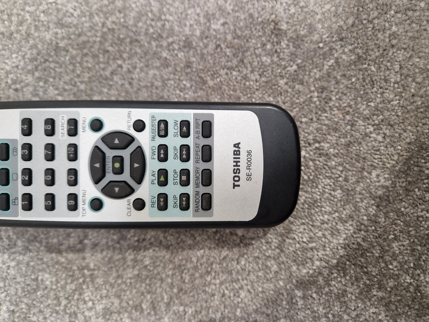 Toshiba SE-R0036 For DVD - Remote Control - Excellent