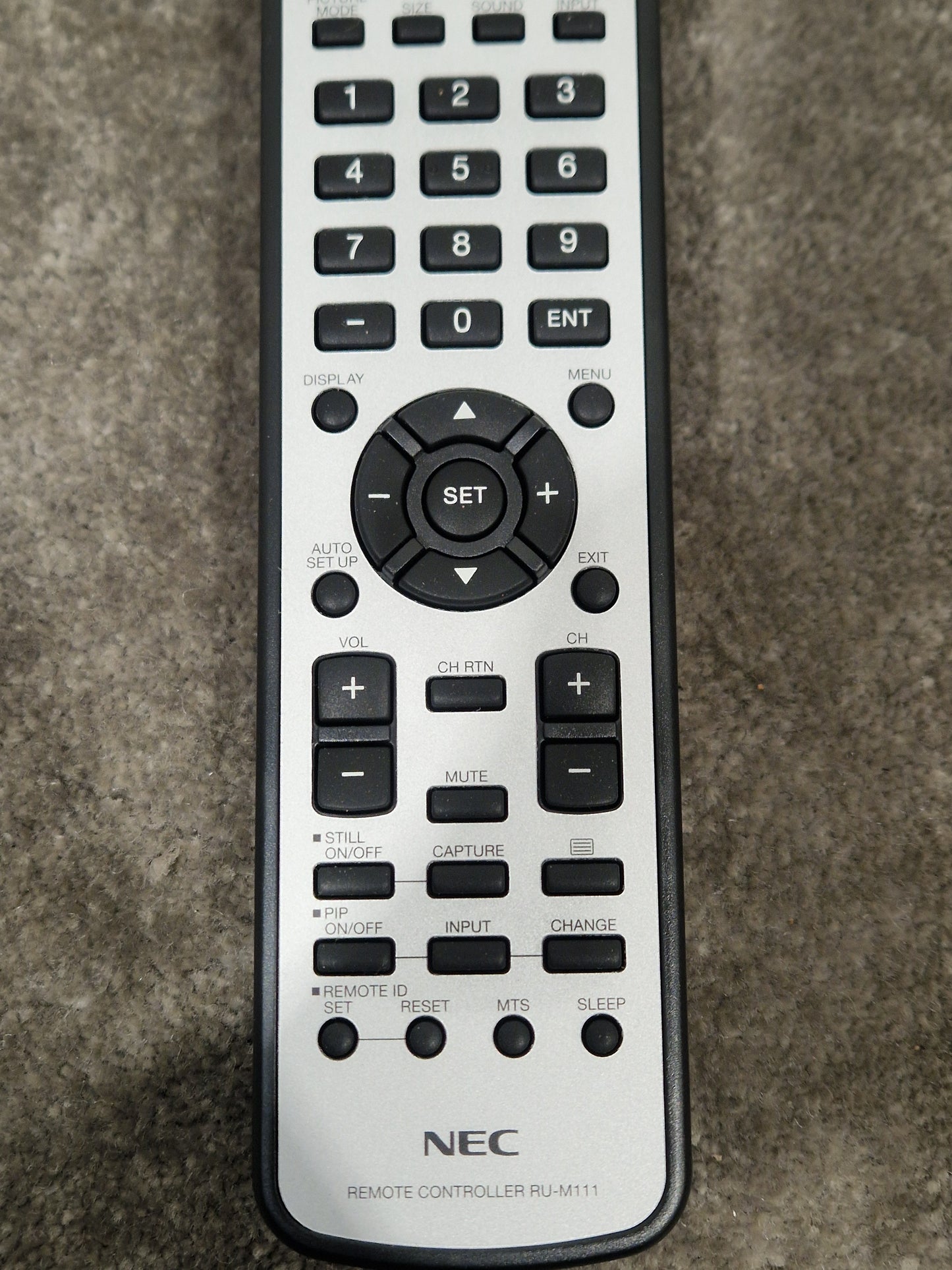 NEC Remote Control RU-M111 - Versatile Control Device - Excellent