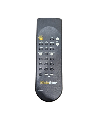 Mediastar Remote For Mediastar Receiver - Infrared Wireless Control - Excellent