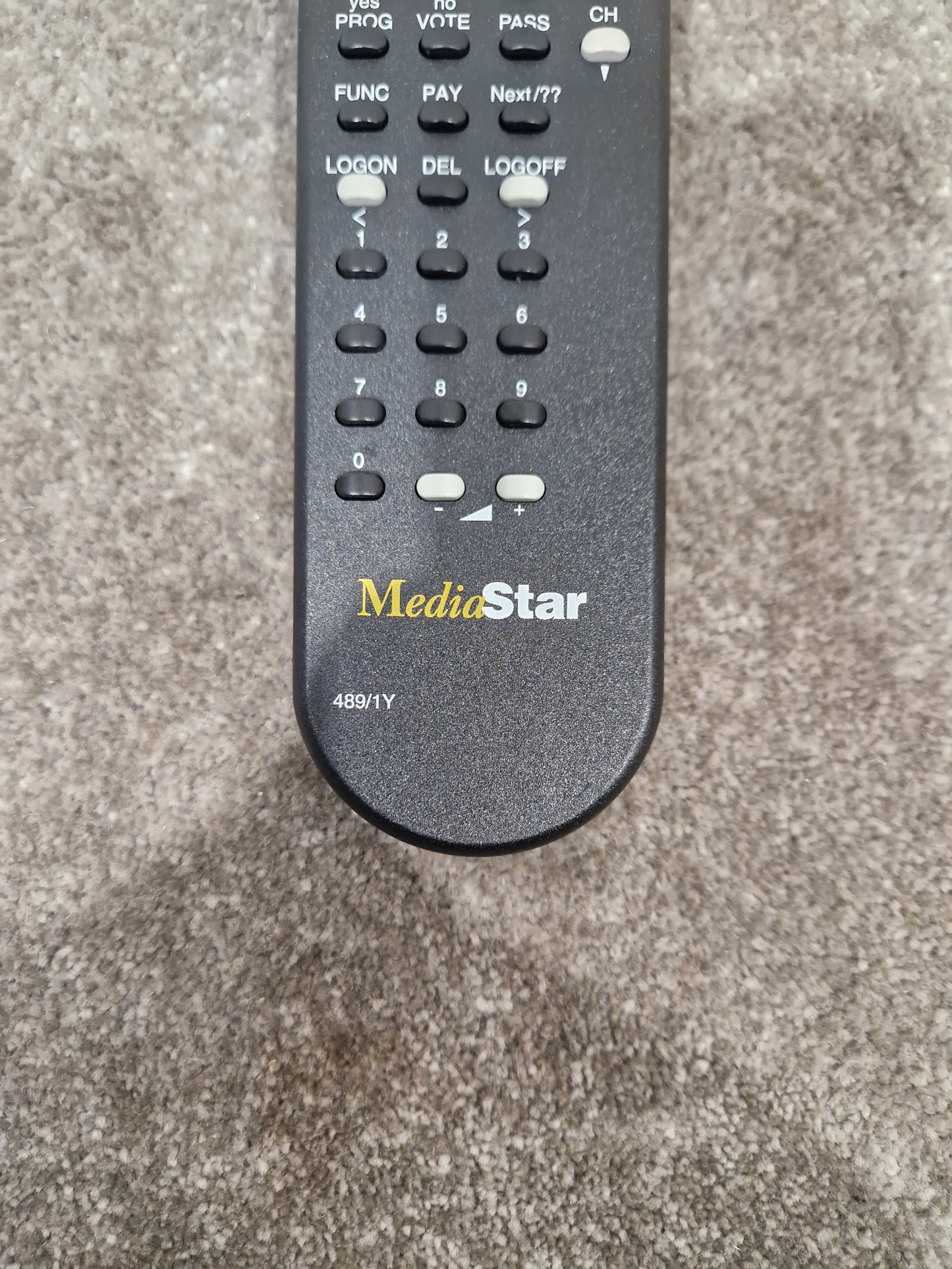 Mediastar Remote For Mediastar Receiver - Infrared Wireless Control - Excellent