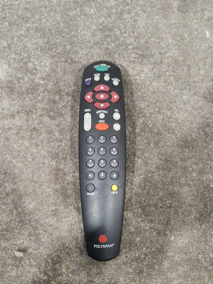 POLYCOM T90672 Remote Control - Advanced Teleconferencing Unit - Excellent