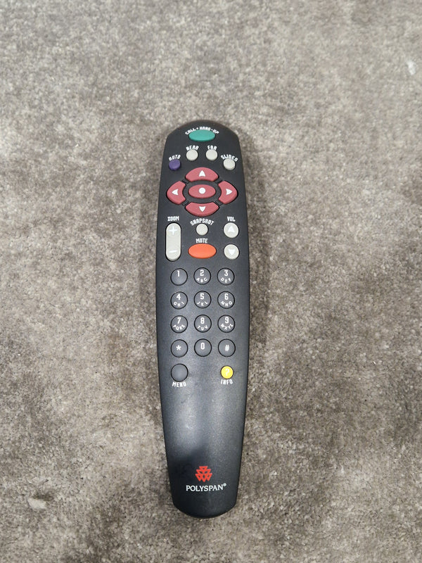POLYCOM T90672 Remote Control - Advanced Teleconferencing Unit - Excellent