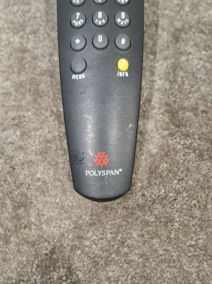POLYCOM T90672 Remote Control - Advanced Teleconferencing Unit - Excellent