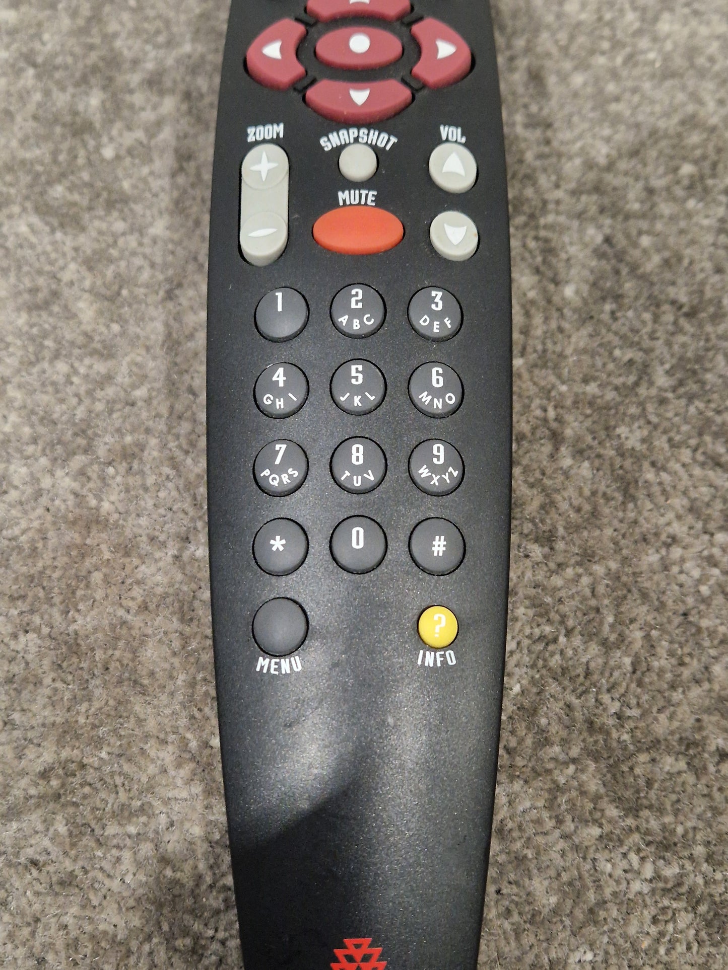 POLYCOM T90672 Remote Control - Advanced Teleconferencing Unit - Excellent